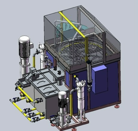 Мойка с роторным распылителем BK-120AP